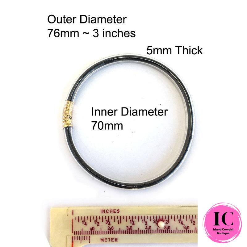 Sparkle Jelly Tube Bracelets