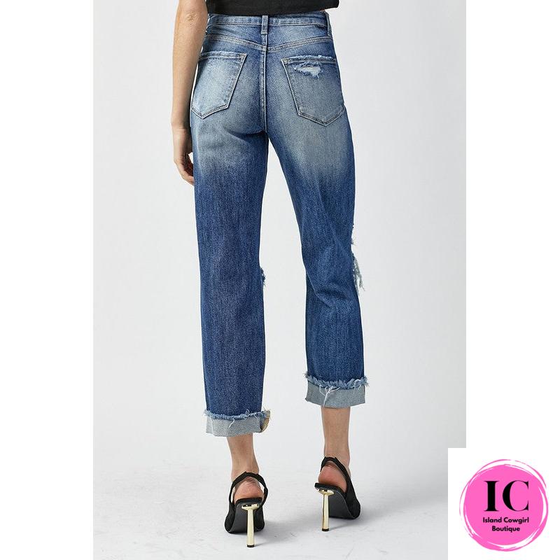 Risen: Proof Of Sass Distressed Jeans