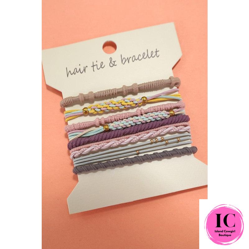 Boho Knot Bracelet Hair Ties