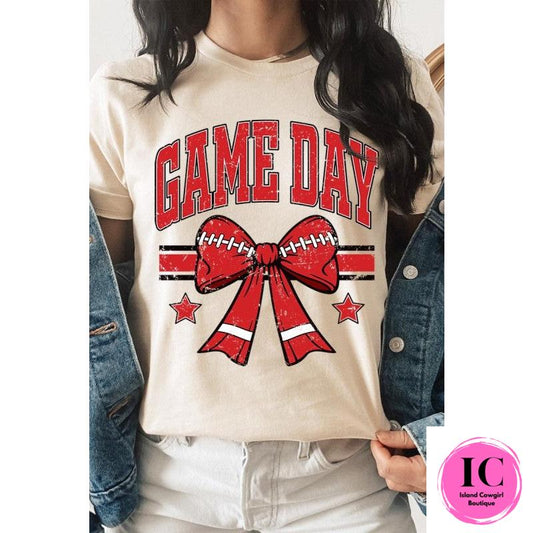 Bow Game Day Graphic Tee