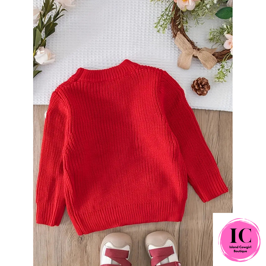 I'll Be there Heart Toddler Sweater