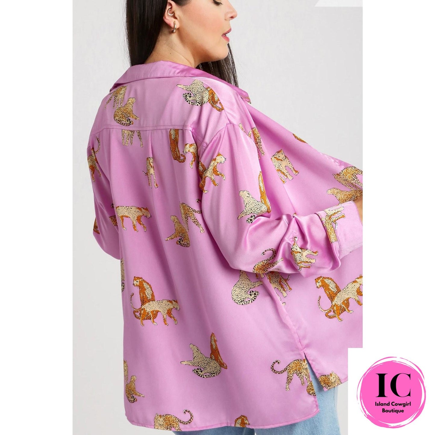 All Been Done Pink Cheetah Top