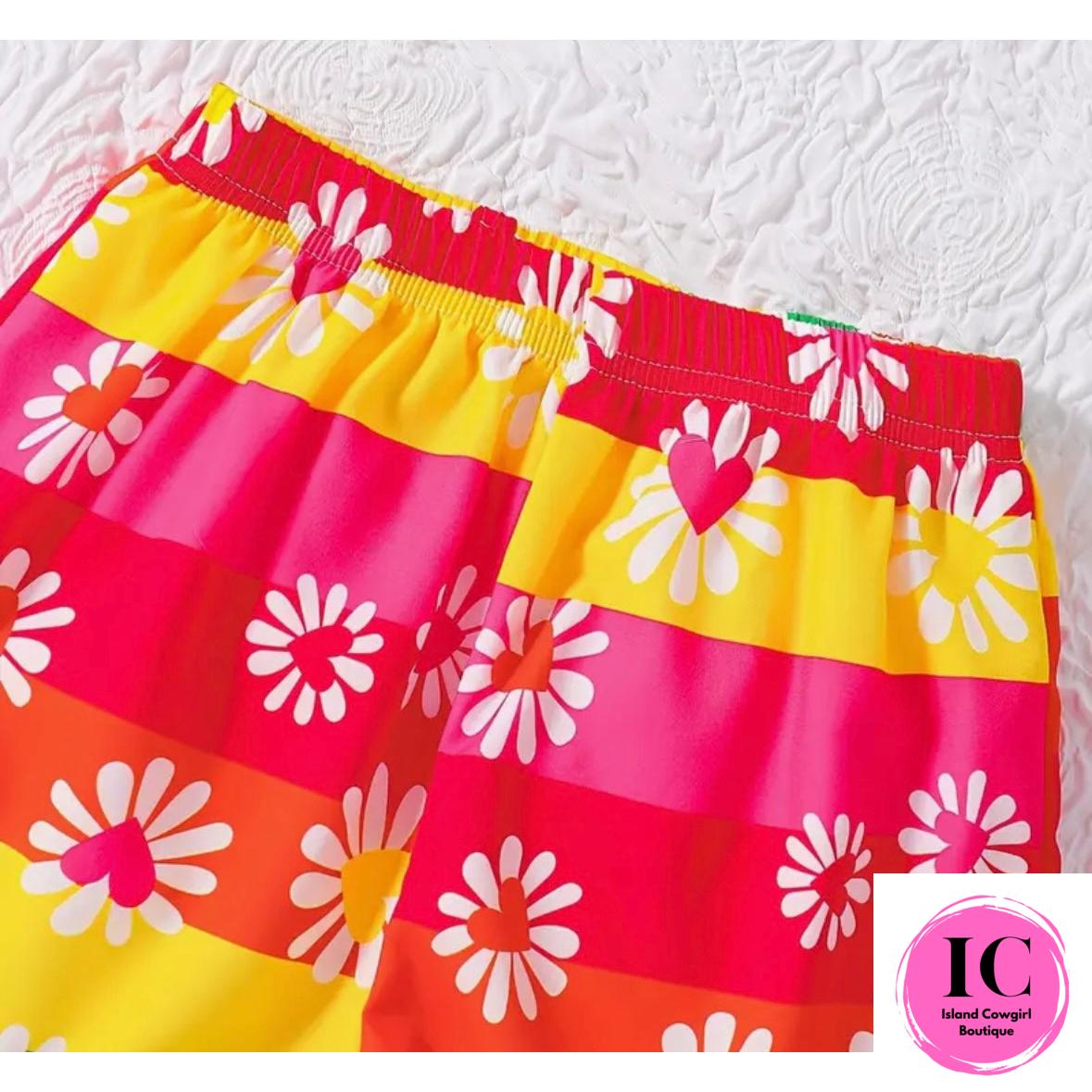 Over The Rainbow Toddler Short Outfit