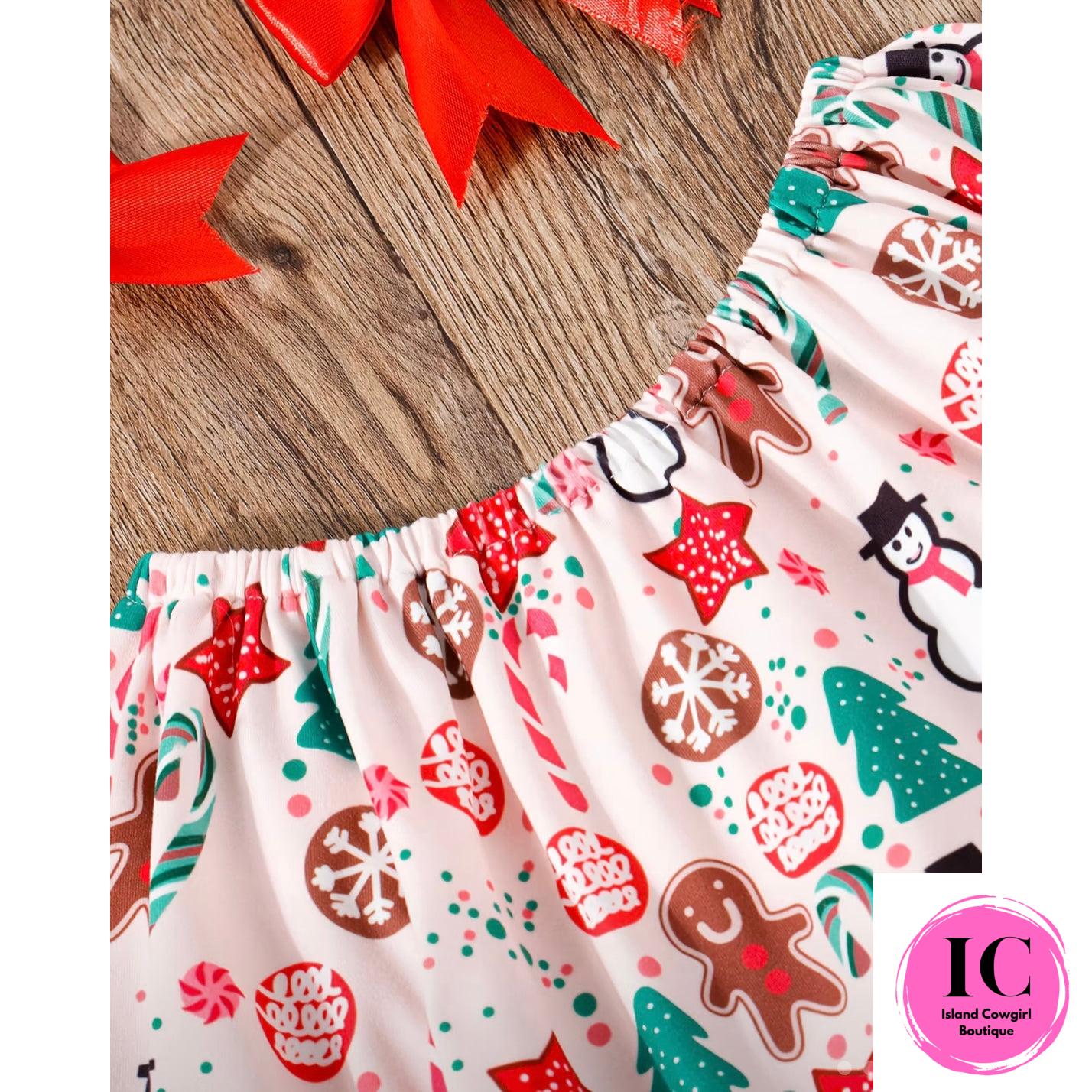 Never Too Late Festive Toddler Outfit