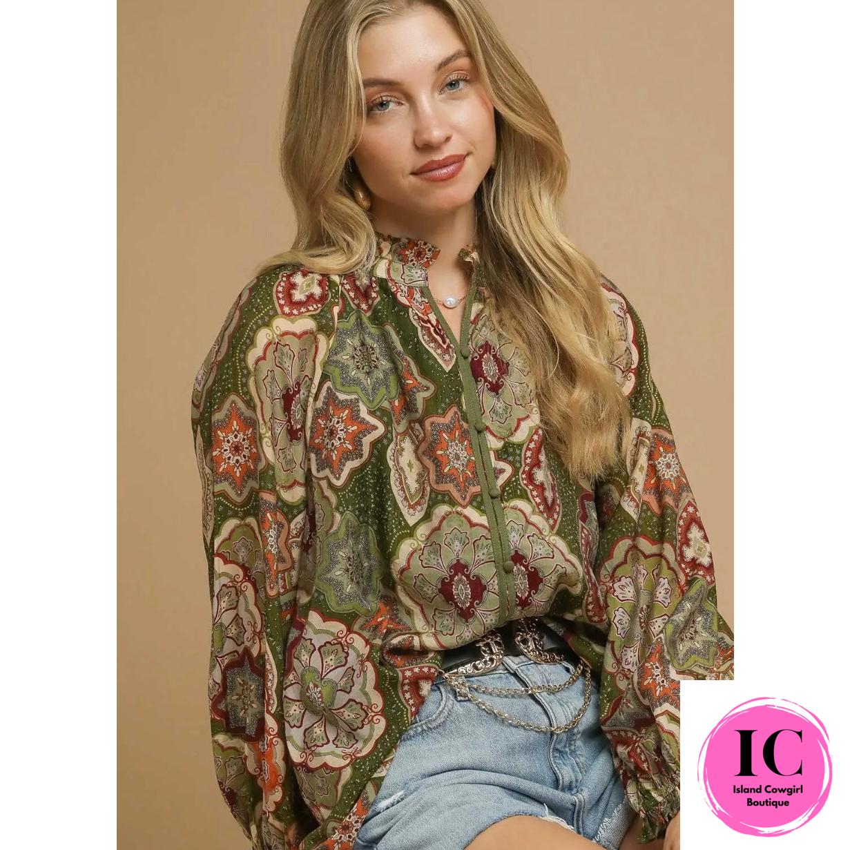 Promise Me This Boho Blouse