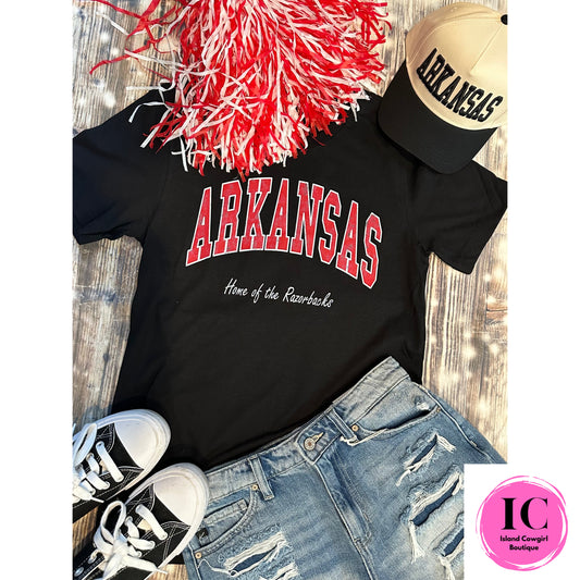 Arkansas Home of The Razorbacks