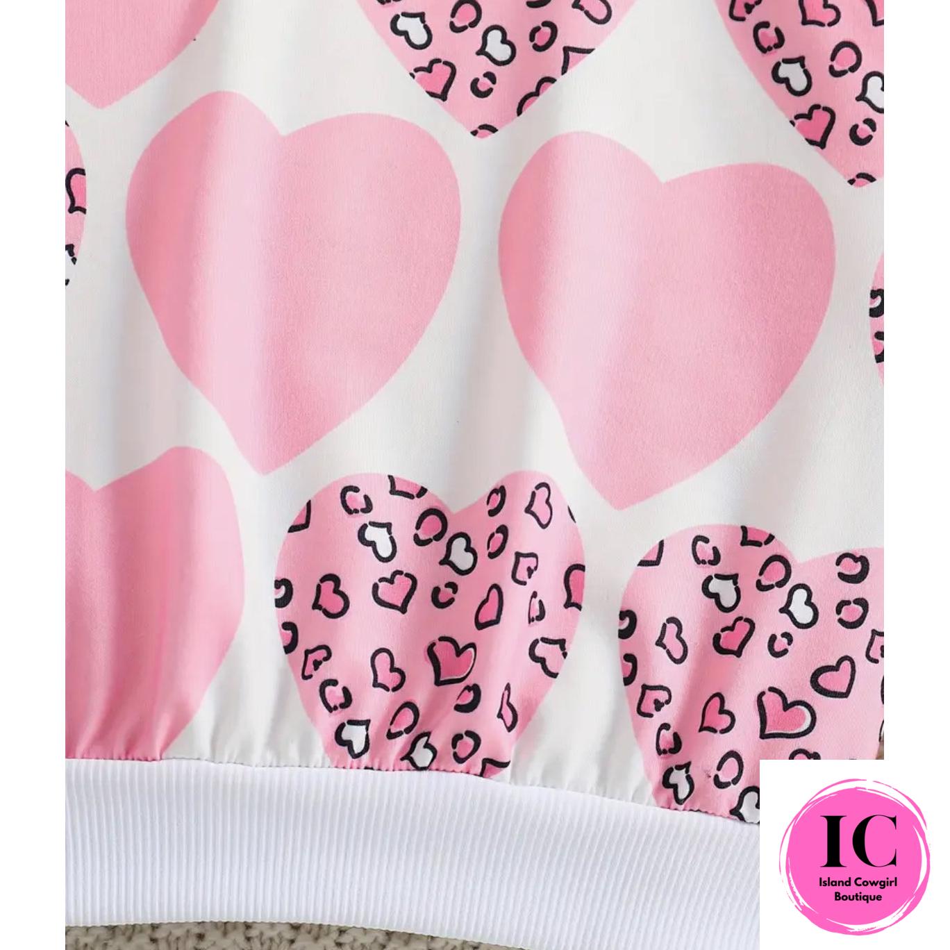 I Heart You Toddler Sweatshirt