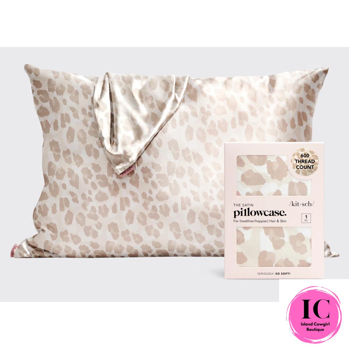 KIT-SCH Satin Pillowcases & Stain Hair Scrunchies
