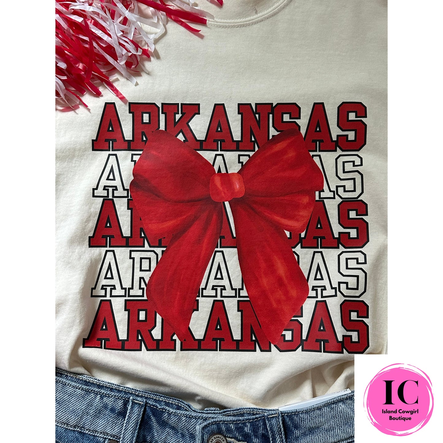 Arkansas Bow Graphic Tee