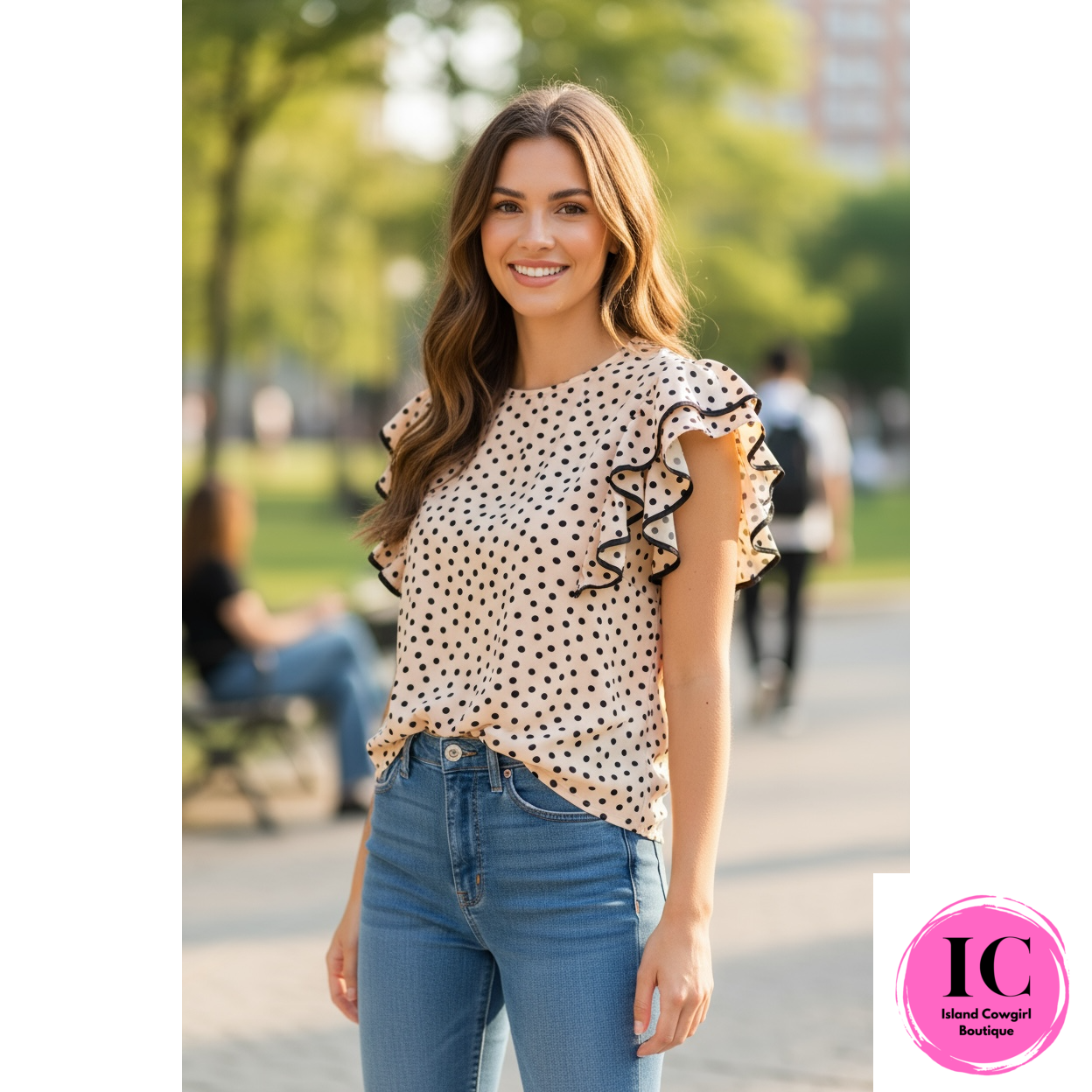 On My Heart Leopard Blouse