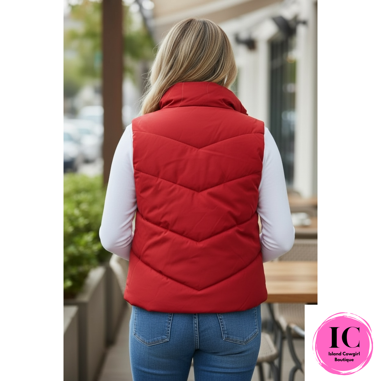 Giving You My Heart Red Vest