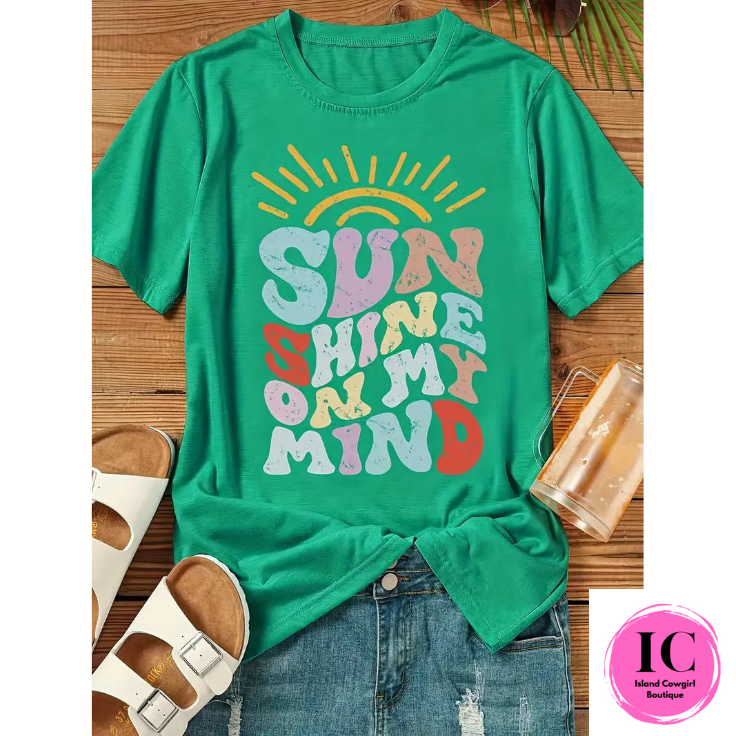 Sunshine On My Mind Graphic Tee