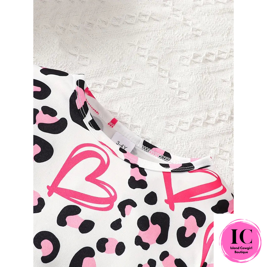 Chic Leopard Toddler Outfit