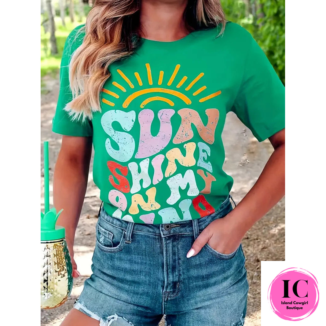 Sunshine On My Mind Graphic Tee