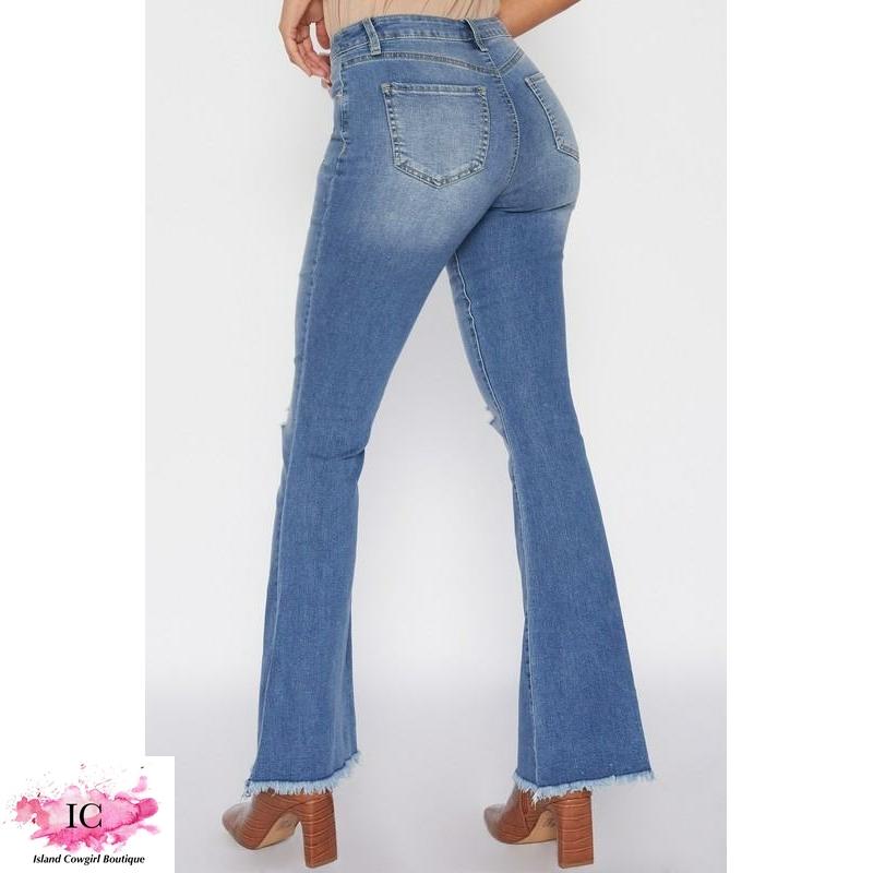Break It Down Flare Jeans - Island Cowgirl Boutique