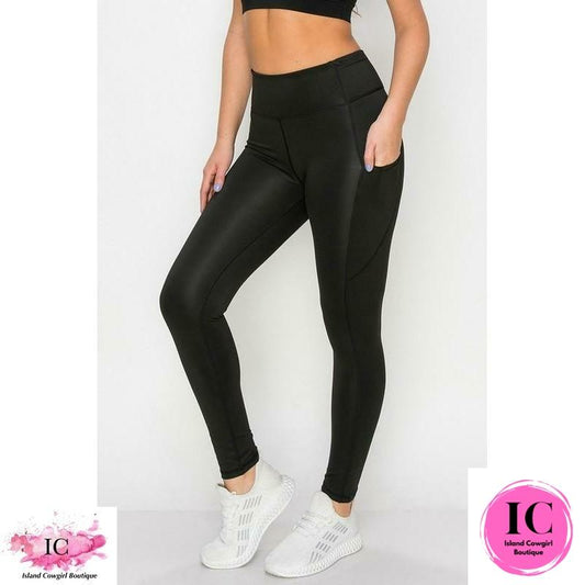 On the Run High Waisted Leggings - Island Cowgirl Boutique,