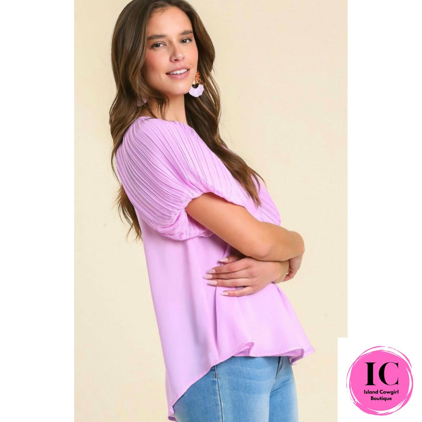 Born For This Purple Blouse