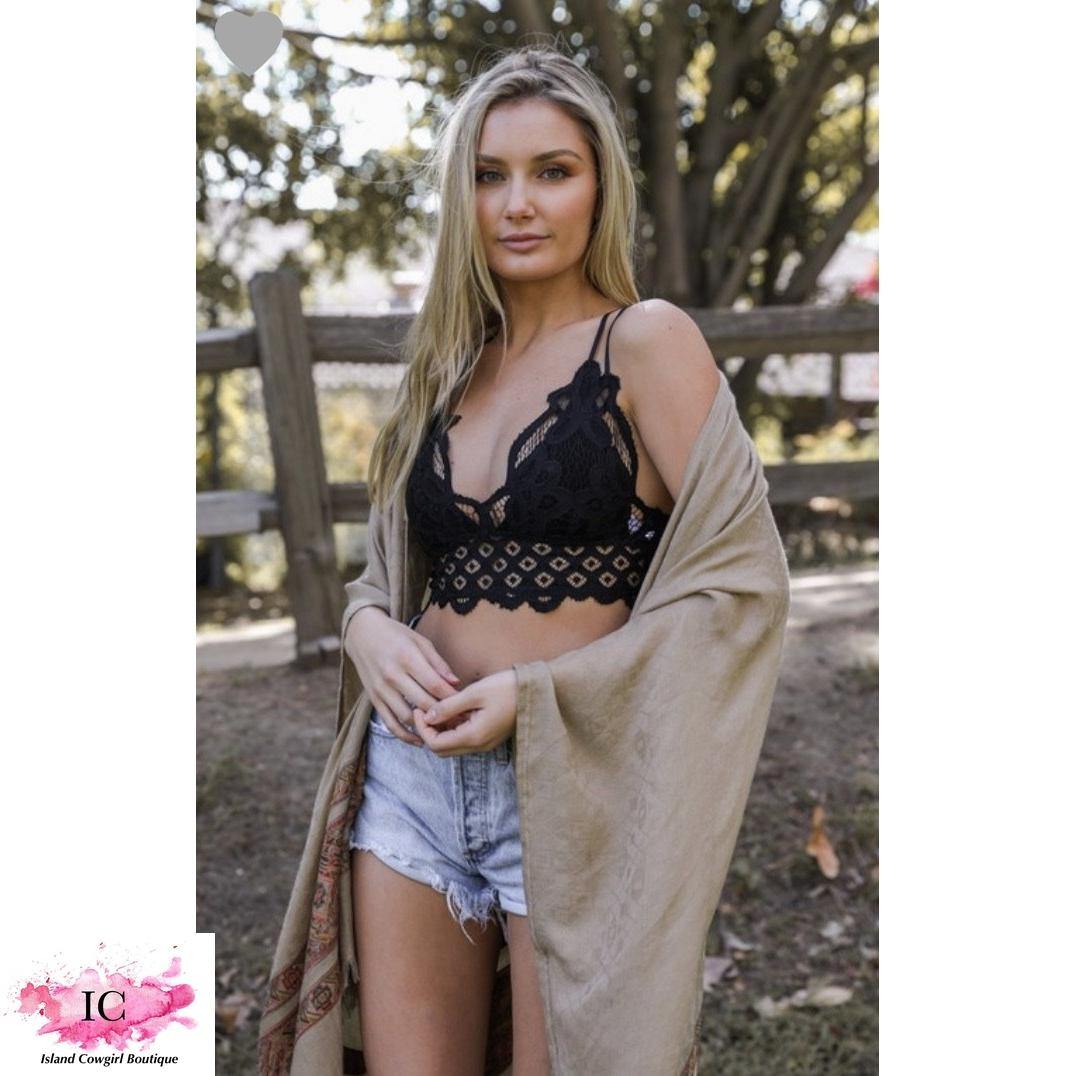 Crochet Lace Bralettes - Island Cowgirl Boutique