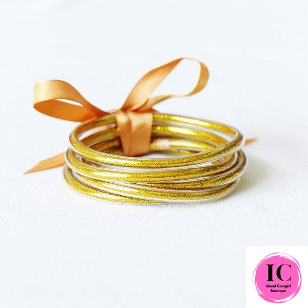 Sparkle Jelly Tube Bracelets