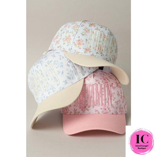 Mommin' Floral Trucker Hat