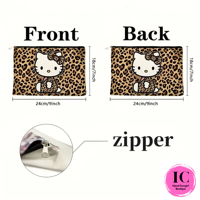 Hello Kitty Stylish Leopard Print Bag