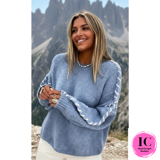 With Ease Drop-Shoulder Sweater