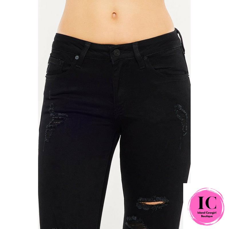 KanCan: Worth It Black Skinny Jeans