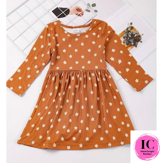 Say Hello Fall Toddler Dress