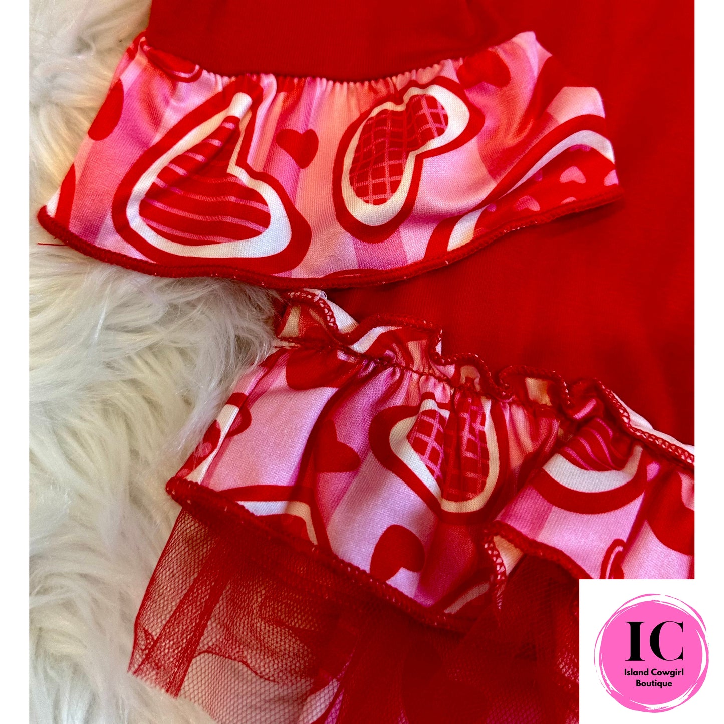 Hearts On Fire Toddler Legging Set