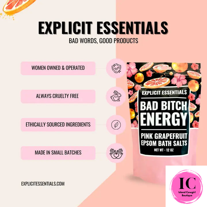 Explicit Essential Bath Salts