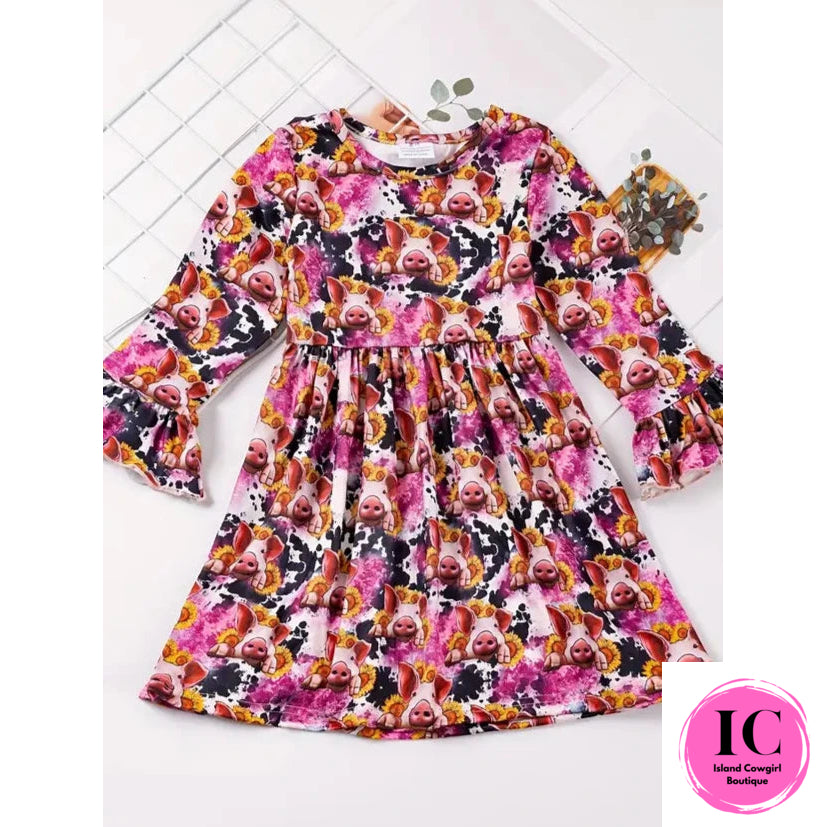 This Little Piggy Twirl Dress