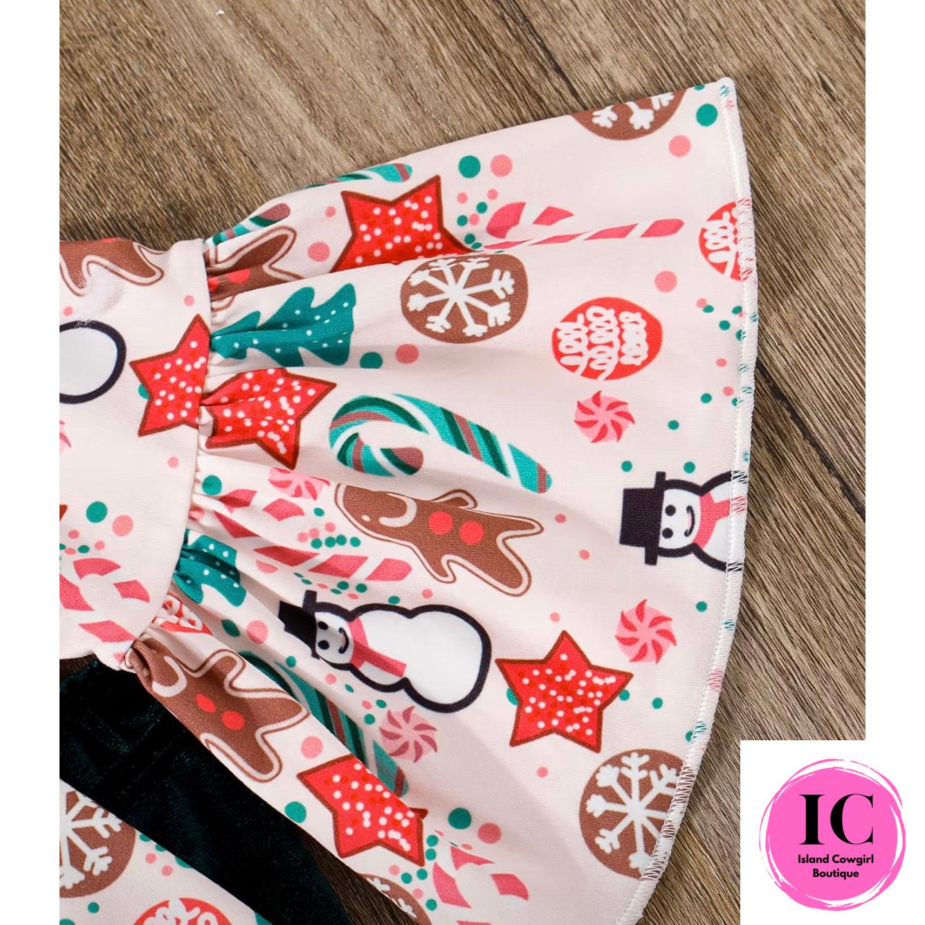 Never Too Late Festive Toddler Outfit