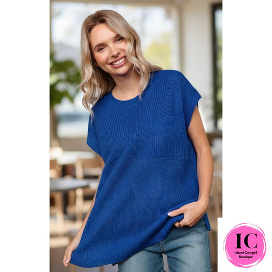 Loose Fit Solid Knit To