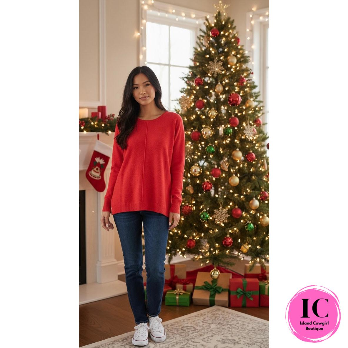 Get To Know You Red Tunic