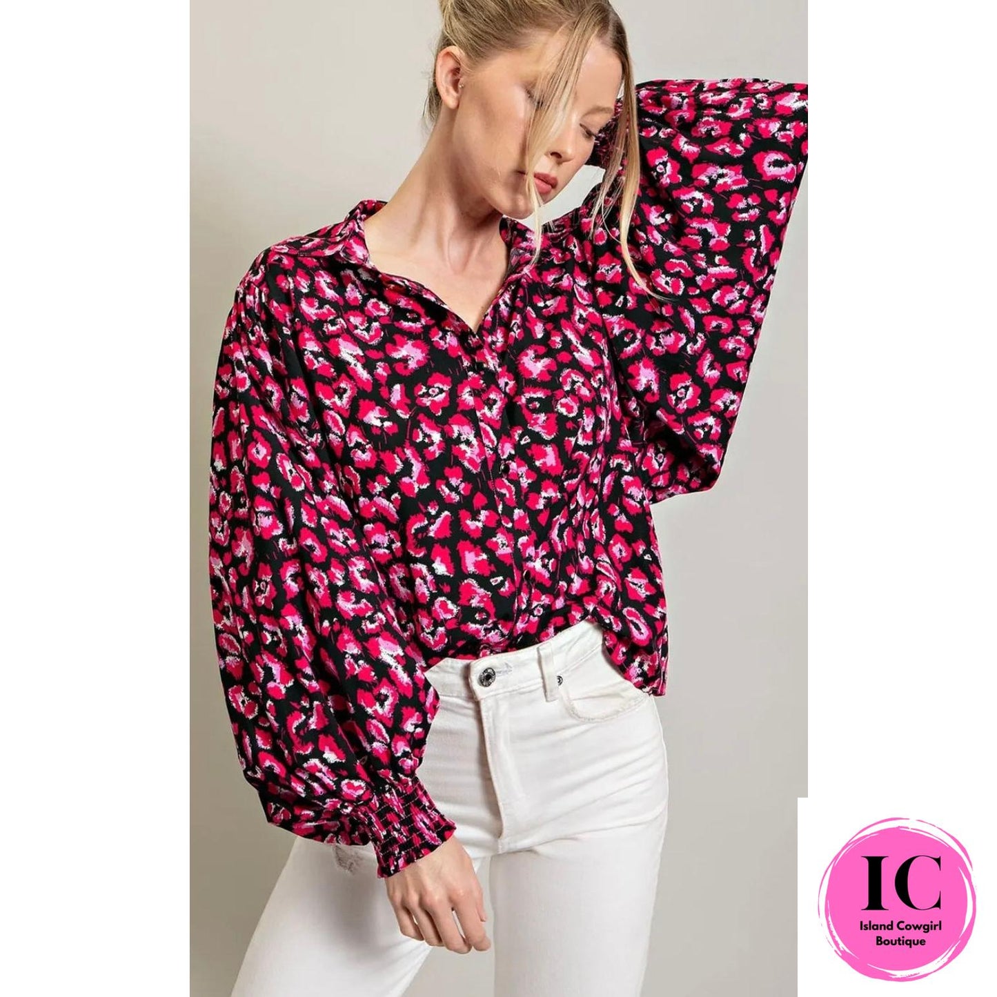 My Sweet Side Printed Blouse