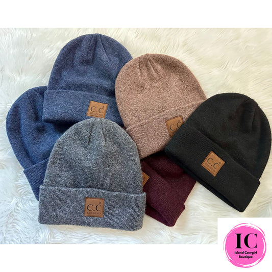 CC Heather Knit Beanie