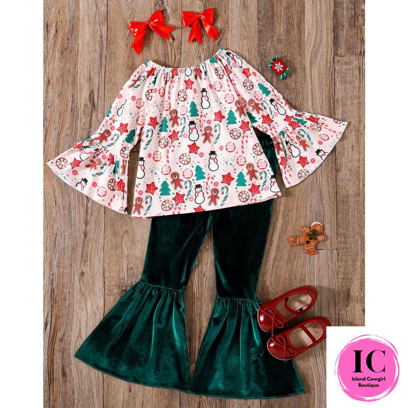 Never Too Late Festive Toddler Outfit