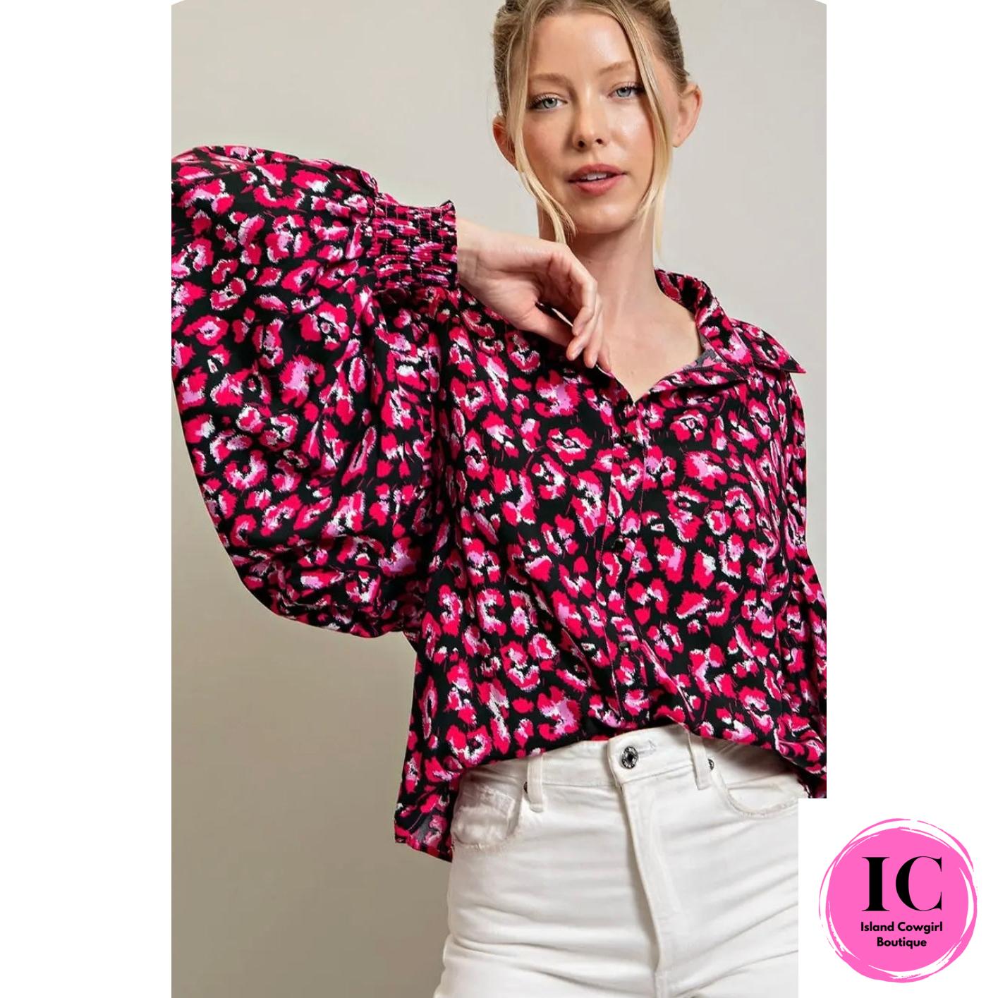 My Sweet Side Printed Blouse