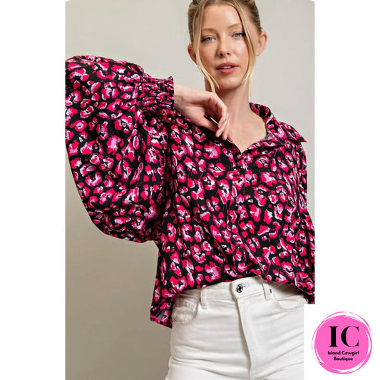 My Sweet Side Printed Blouse