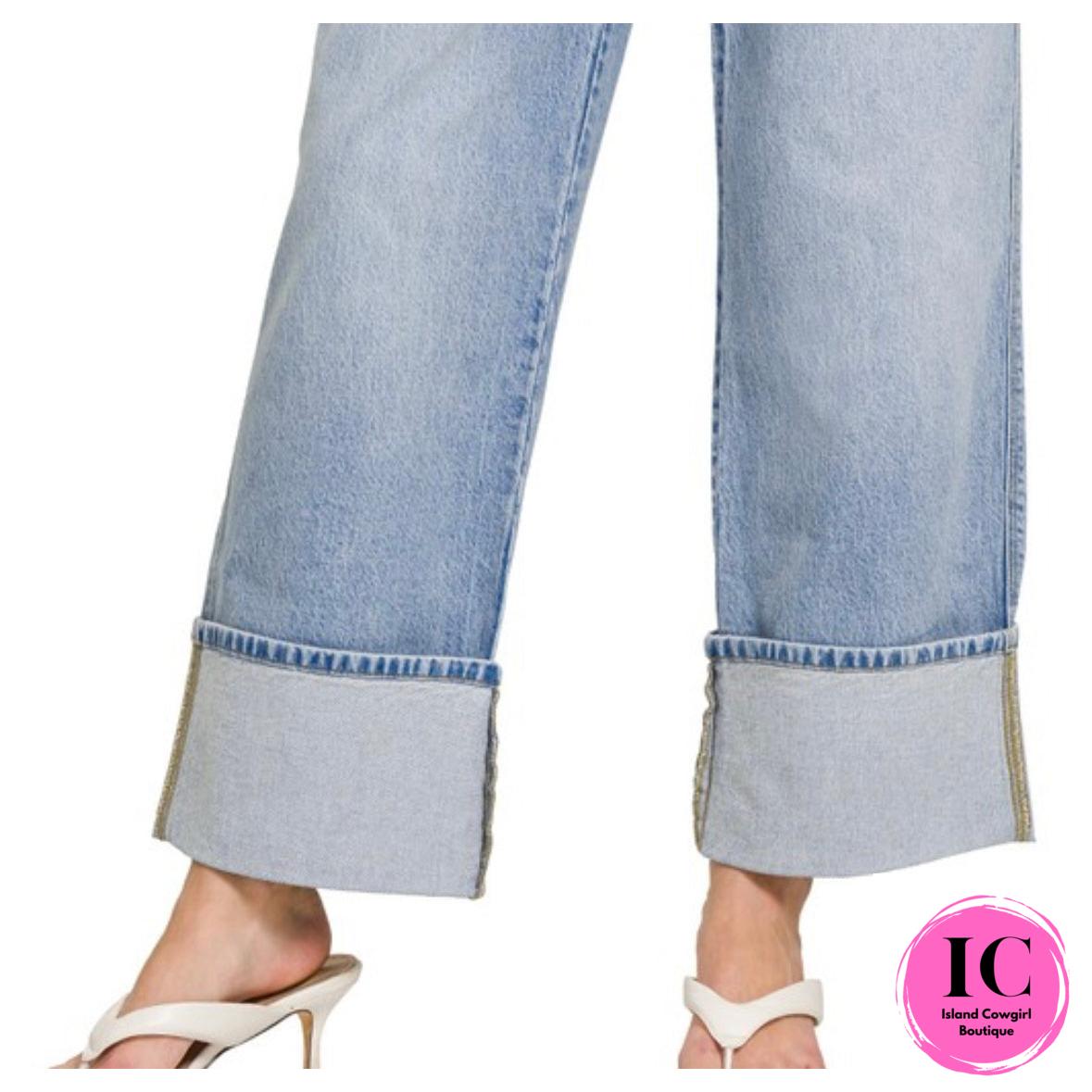 Worn Well Denim Wide Leg Jeans
