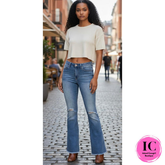 YMI: Break It Down Flare Jeans
