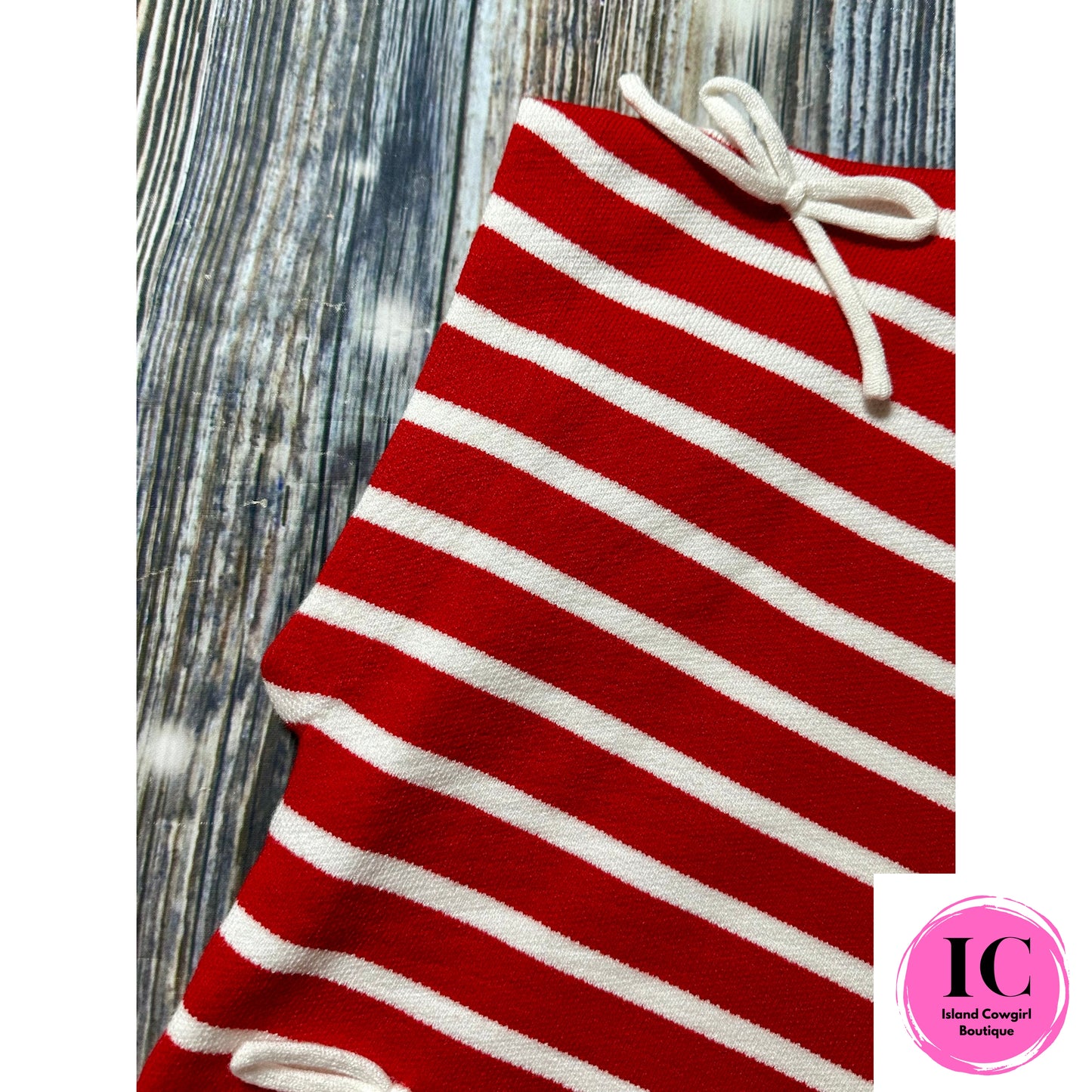 Charmed & Chic Red Bow Top