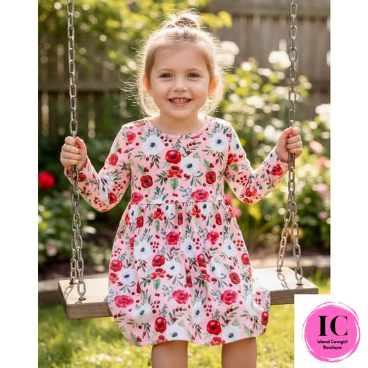 Flower Patch Toddler Dress