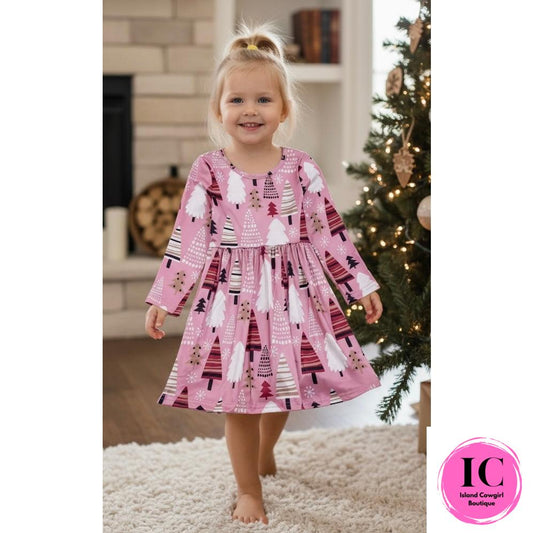 Pink Winter Wonderland Dress
