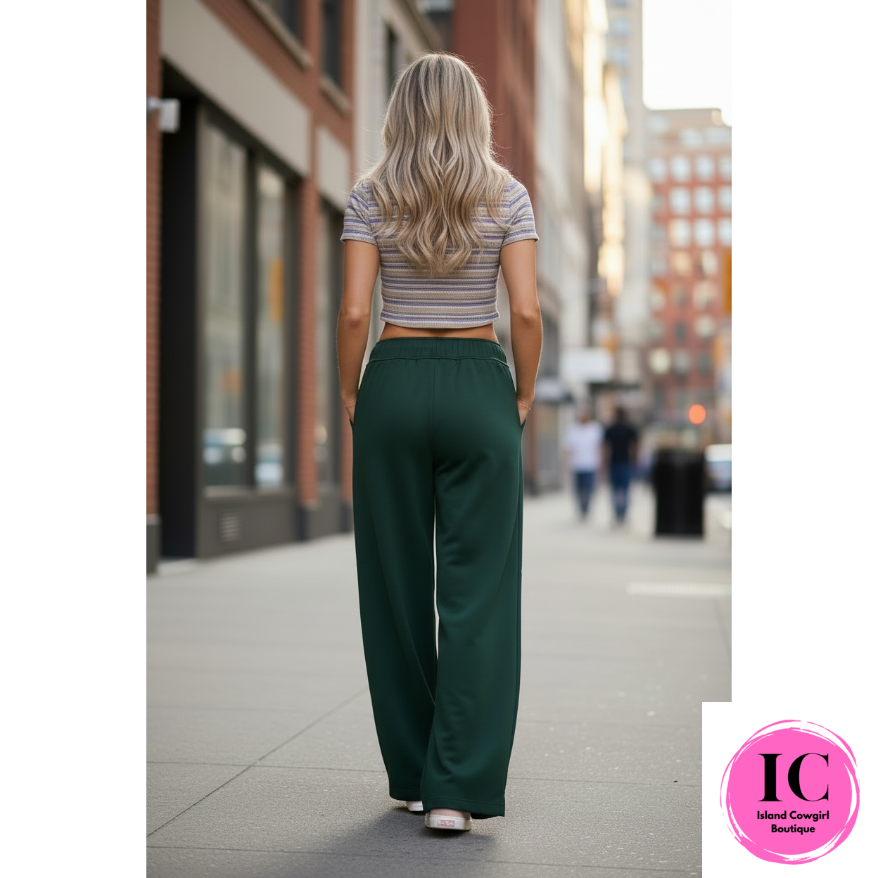 Make Your Day Emerald Joggers
