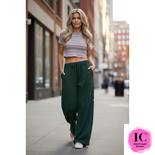 Make Your Day Emerald Joggers