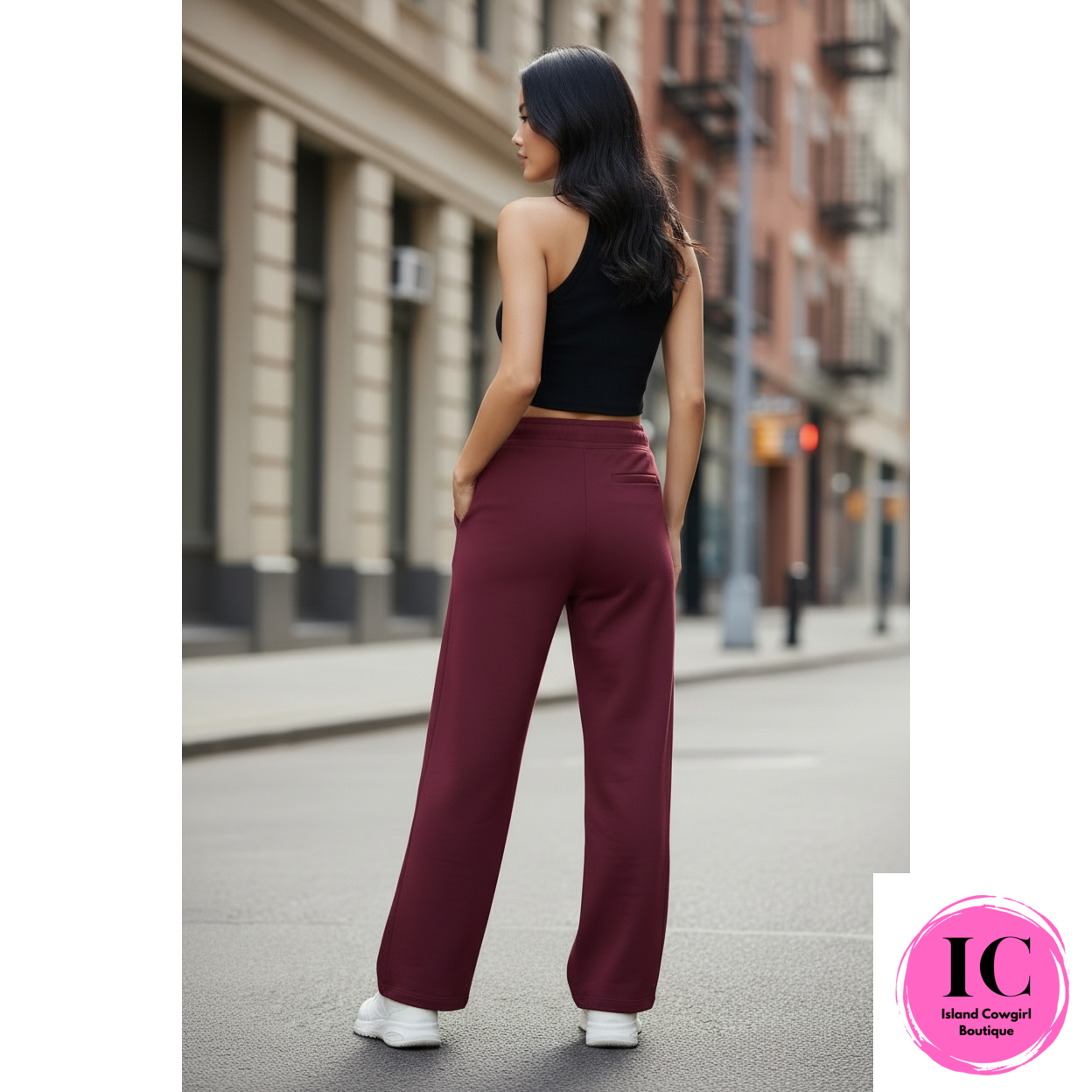Make Your Day Merlot Joggers