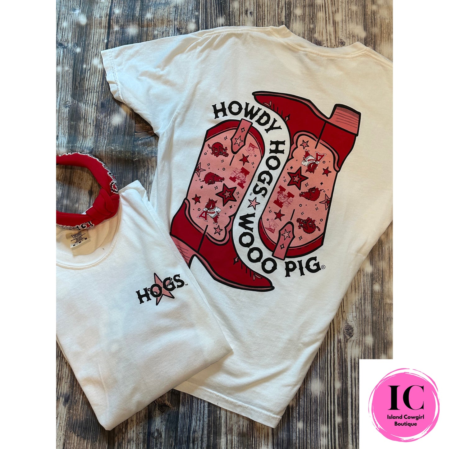 Howdy Hogs Graphics Tee