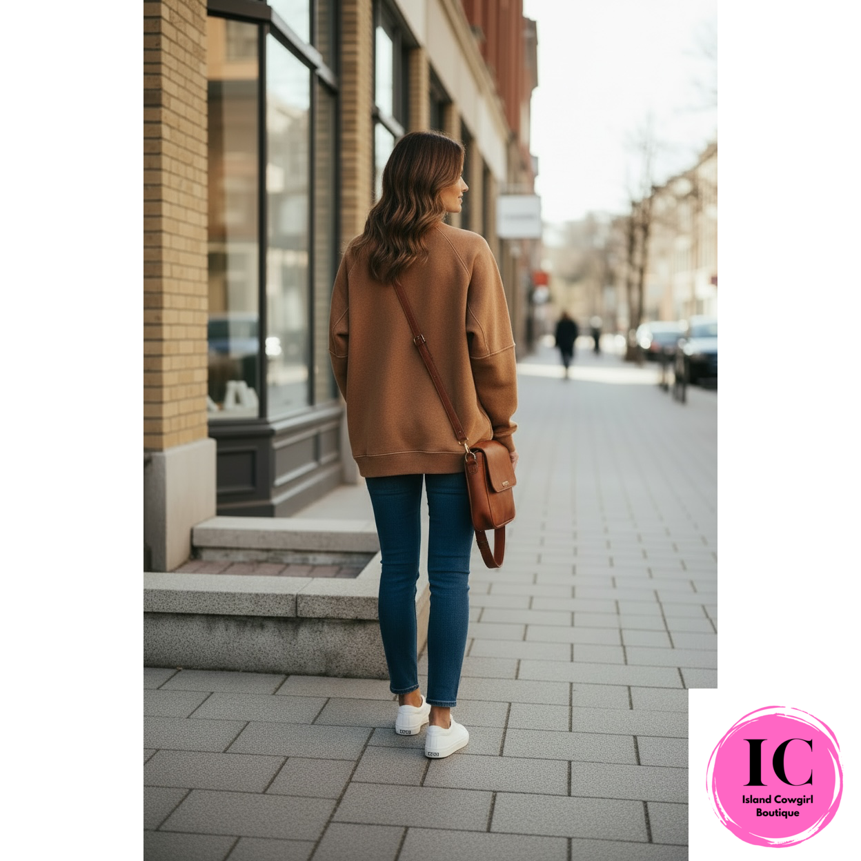 Always Fun Deep Camel Tunic