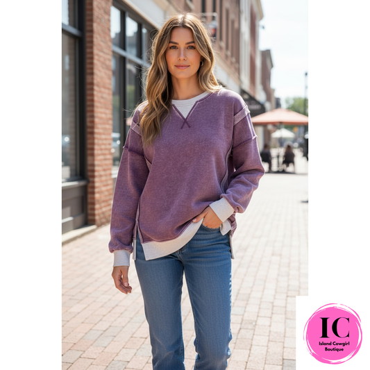 Forever Favorite Eggplant Tunic